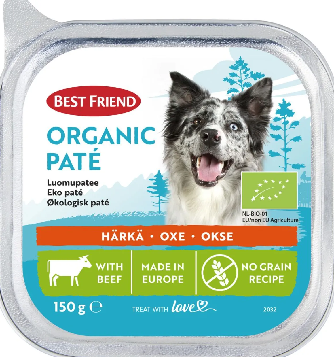 BEST FRIEND LUOMU NAUTAPATEE KOIRALLE 150 G