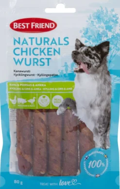 BEST FRIEND NATURALS KANAWURSTI 80 G