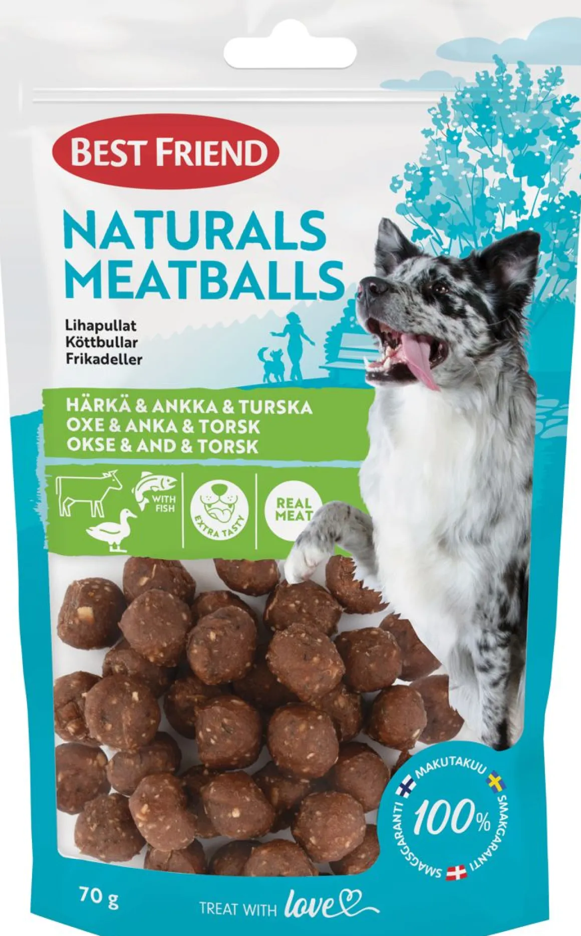 BEST FRIEND NATURALS LIHAPULLAT 70 G