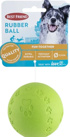 BEST FRIEND RUBBER BALL KOIRAN PALLO 7,5CM