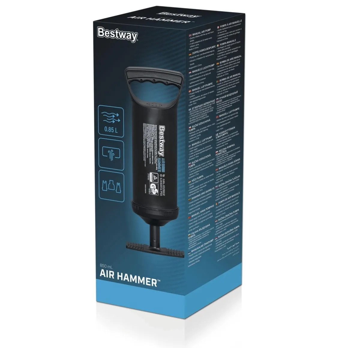 BESTWAY AIR HAMMER 850 PUMPPU 30 CM