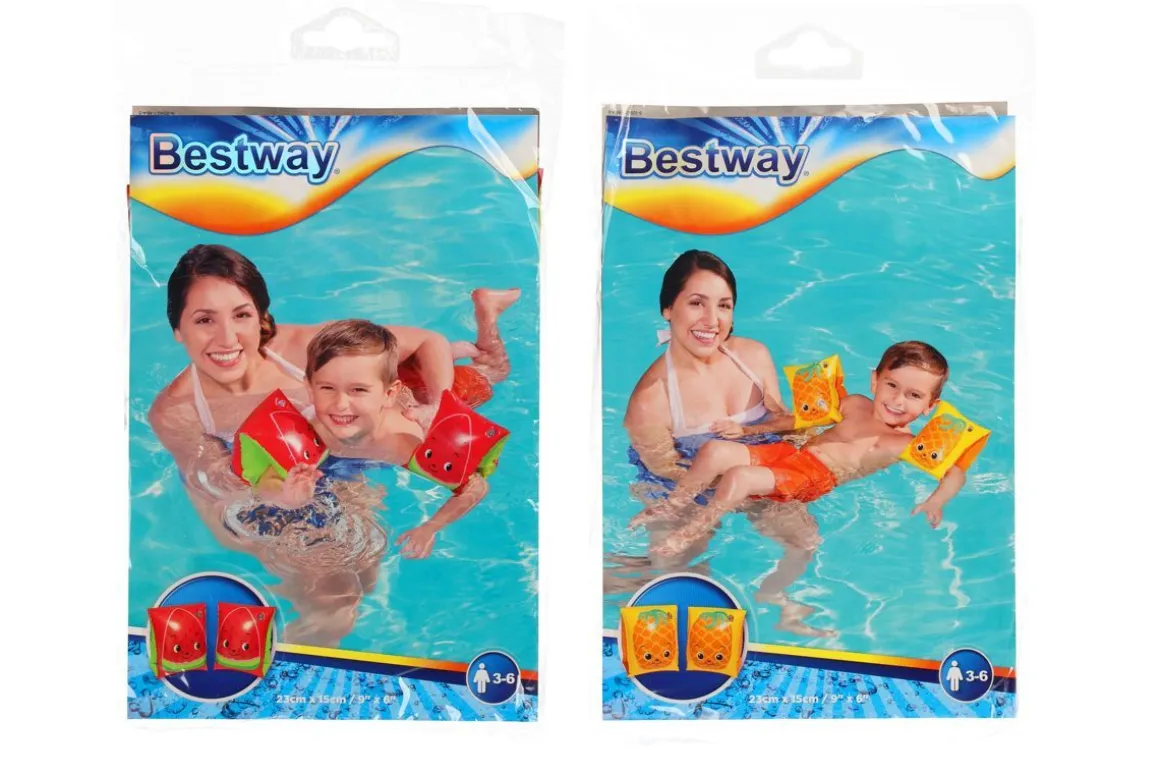 BESTWAY KÄSIVARSIKELLUKKEET 23X15 CM, 3-6V LAJITELMA