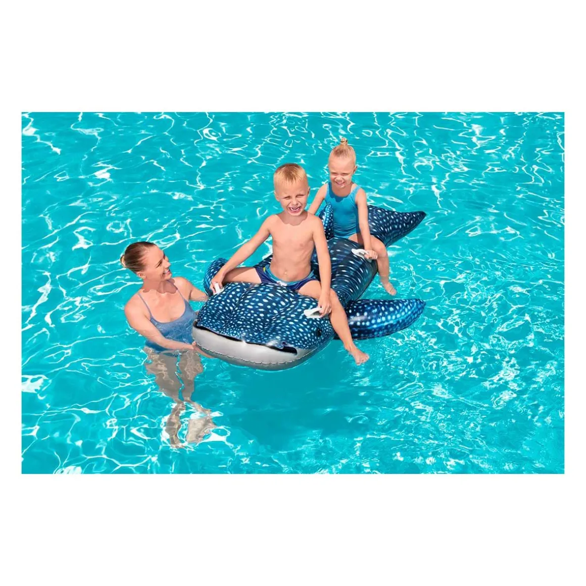BESTWAY WHALETASTIC RIDE ON KAHDELLE 193 X 122 CM