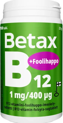 BETAX B12 1MG + FOOLIHAPPO 100 KPL