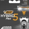 BIC HYBRID FLEX 5 VARATERÄT 4 KPL 4 KPL
