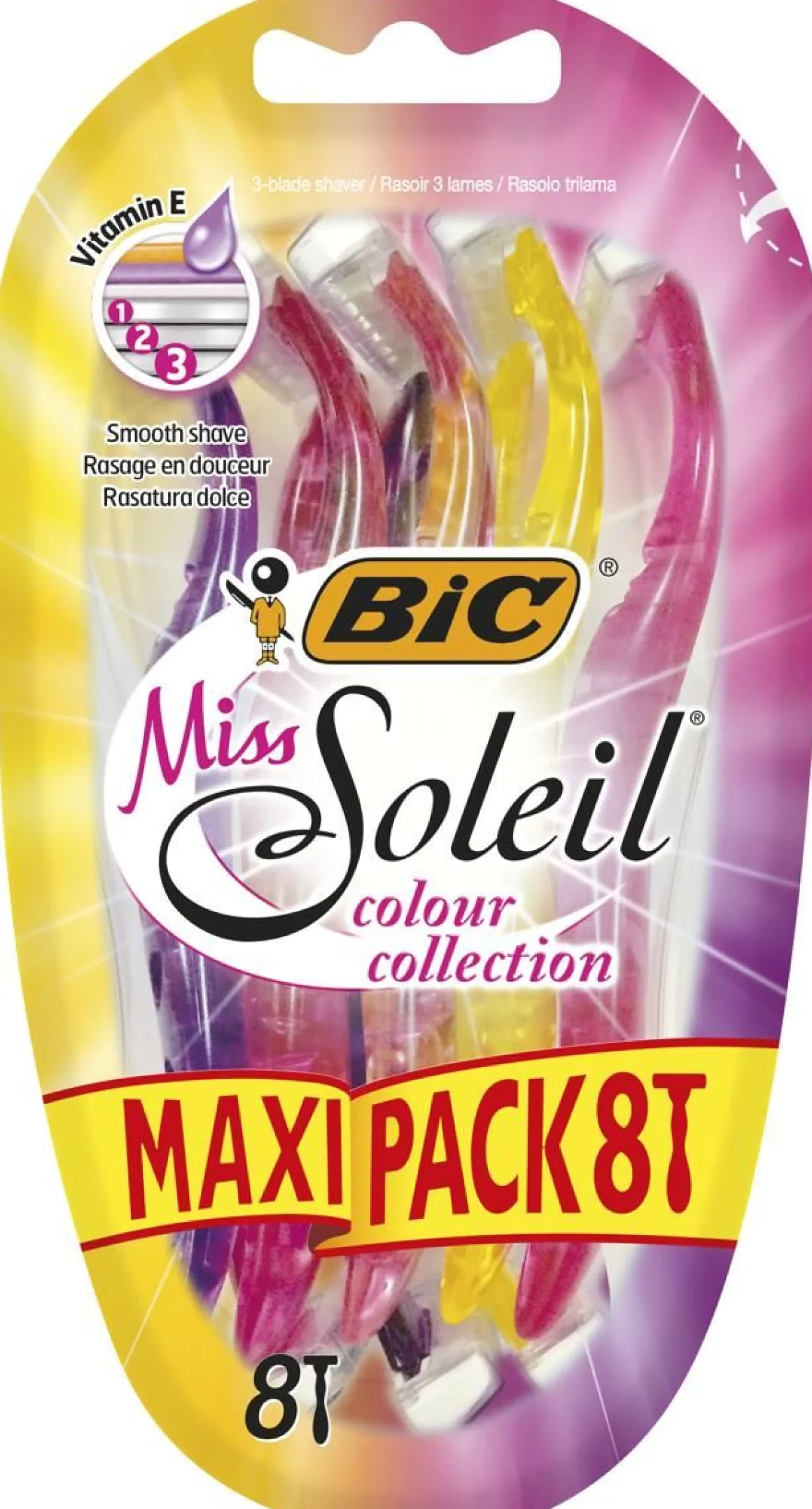 BIC MISS SOLEIL COLOR COLLECTION 8 KPL 8 KPL