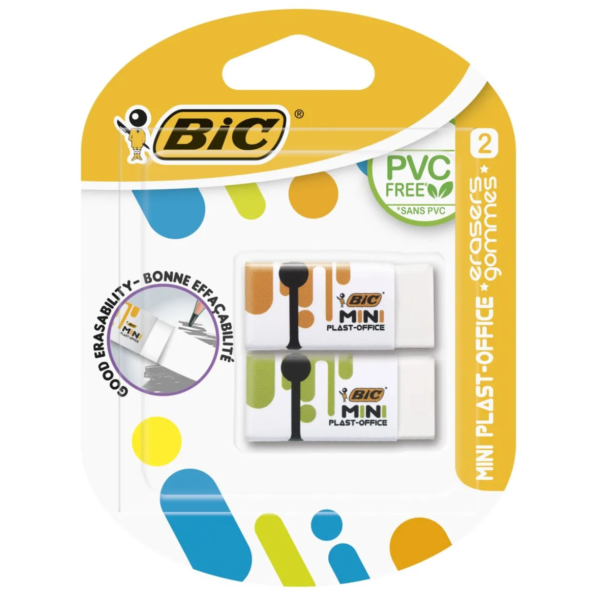 BIC PYYHEKUMI MINI PLASTOFFICE