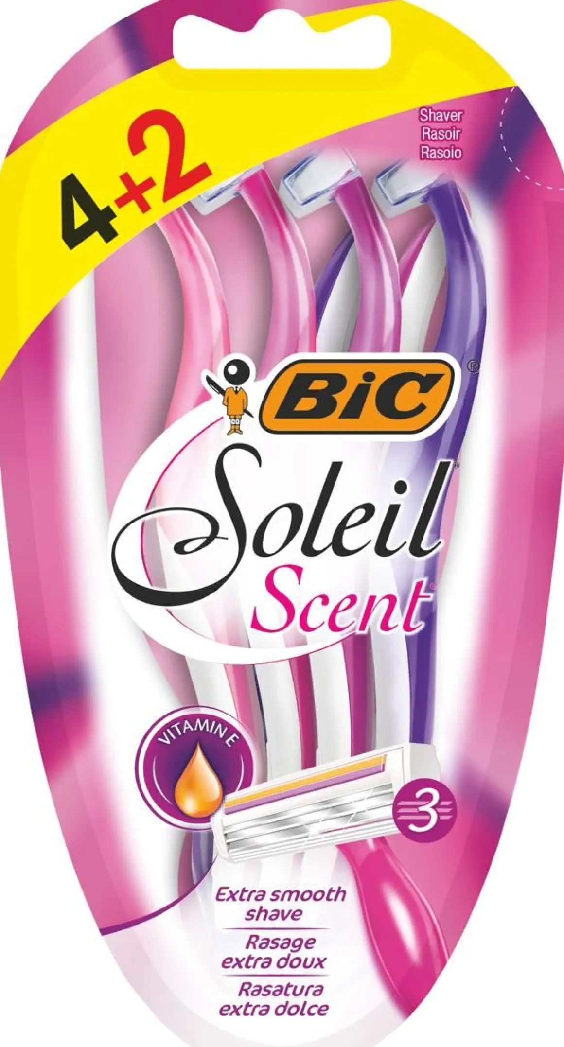 BIC SOLEIL SCENT 4 + 2 KPL 6 KPL