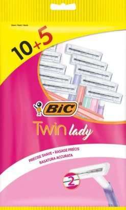 BIC TWIN LADY 10+5 KPL 15 KPL