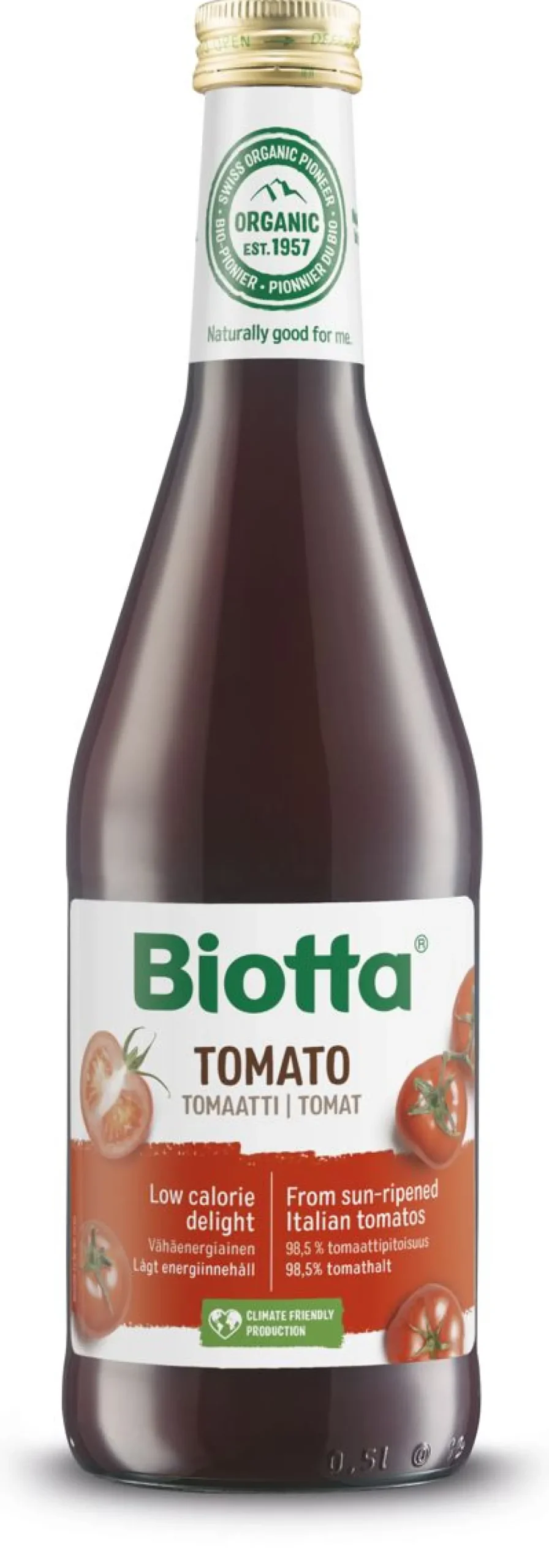 BIOTTA TOMAATTITÄYSMEHU LUOMU 500 ML