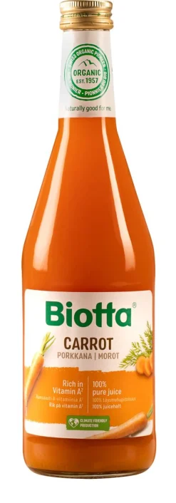 BIOTTA TÄYSMEHU PORKKANA LUOMU 500 ML
