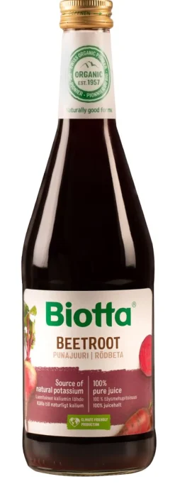 BIOTTA TÄYSMEHU PUNAJUURI LUOMU 500 ML