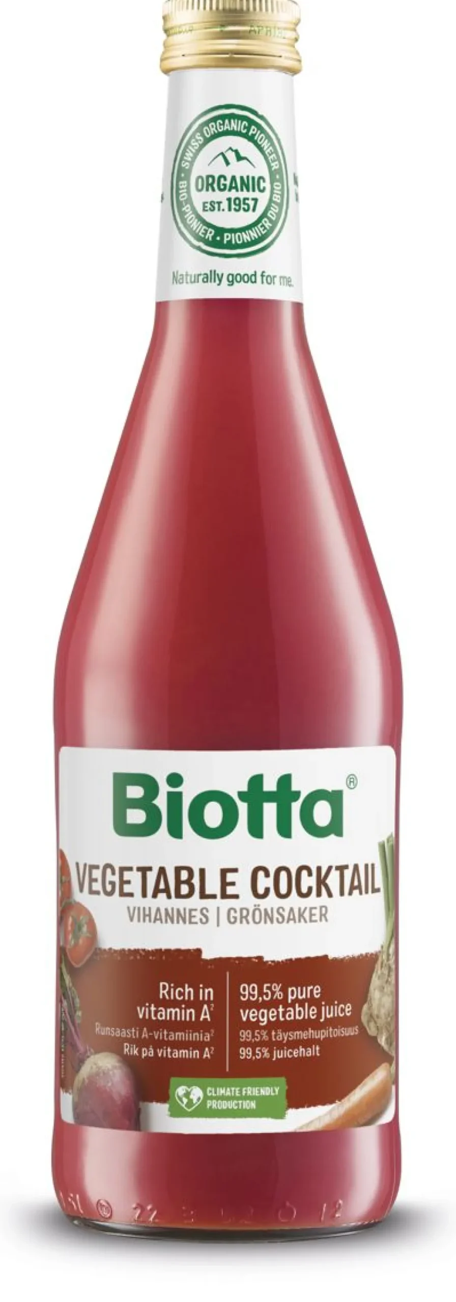 BIOTTA VIHANNESTÄYSMEHU LUOMU 500 ML