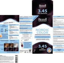 BIOZELL PROFESSIONAL NORDIC COLOR AMMONIAKITON KESTOVÄRI COOL M 120 M