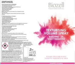 BIOZELL PROFESSIONAL TUUHEUTTAVA RAKENNESUIHKE 250 ML