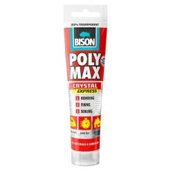 BISON POLY MAX CRYSTAL EXPRESS RAKENNUSLIIMA JA-TIIVISTE 115 G