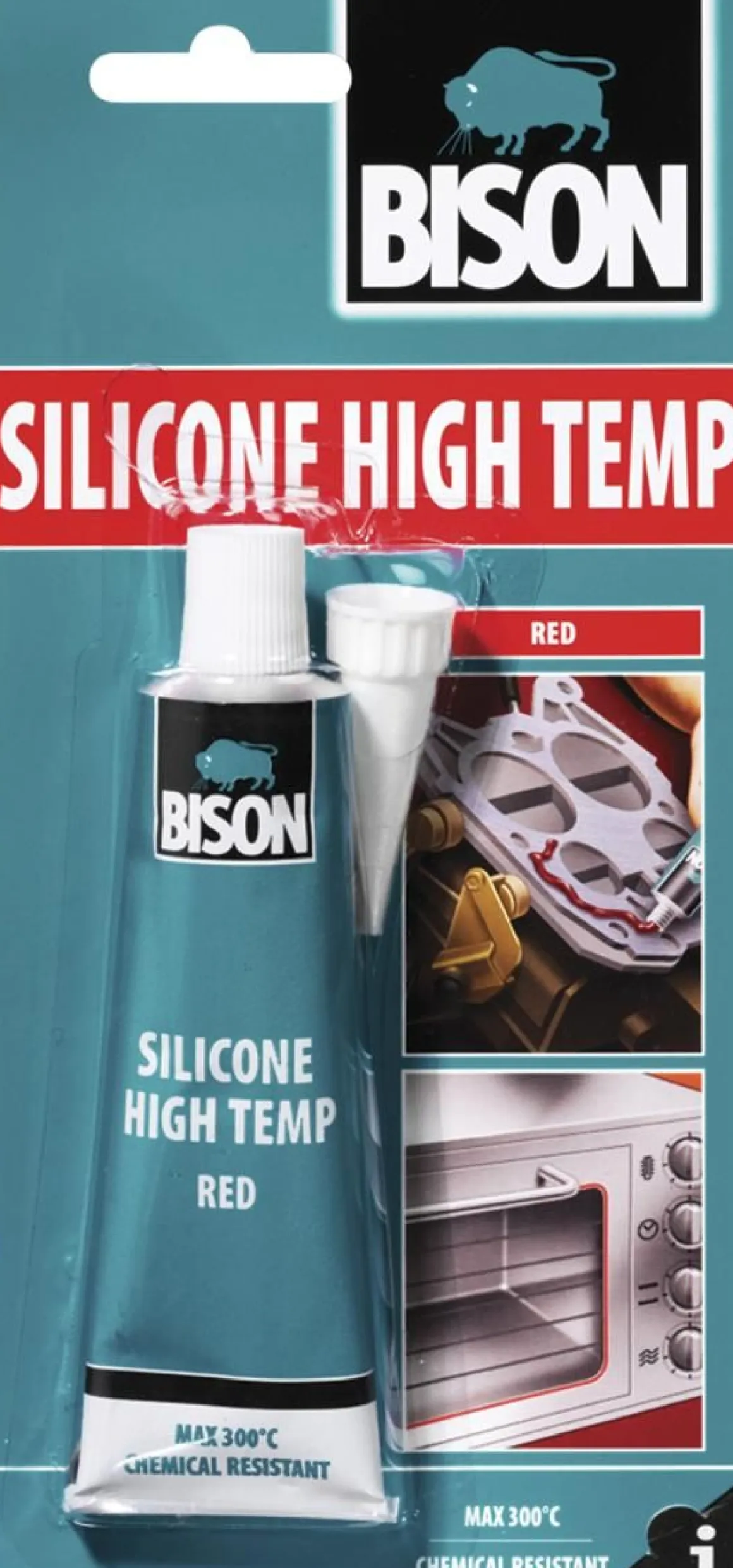 BISON SILIKONI HIGH TEMP +300 C 60 ML