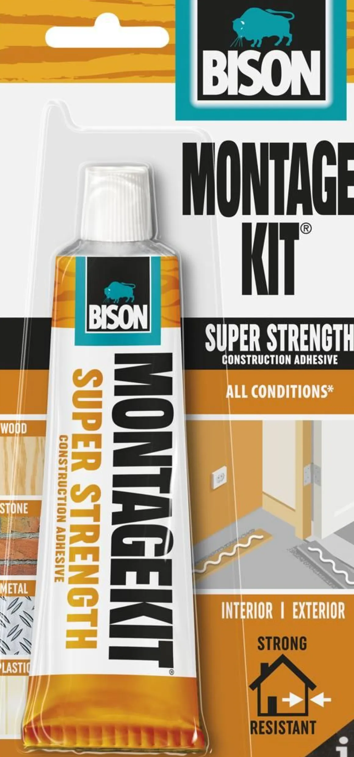 BISON ASENNUSLIIMA MONTAGE KIT 125 G