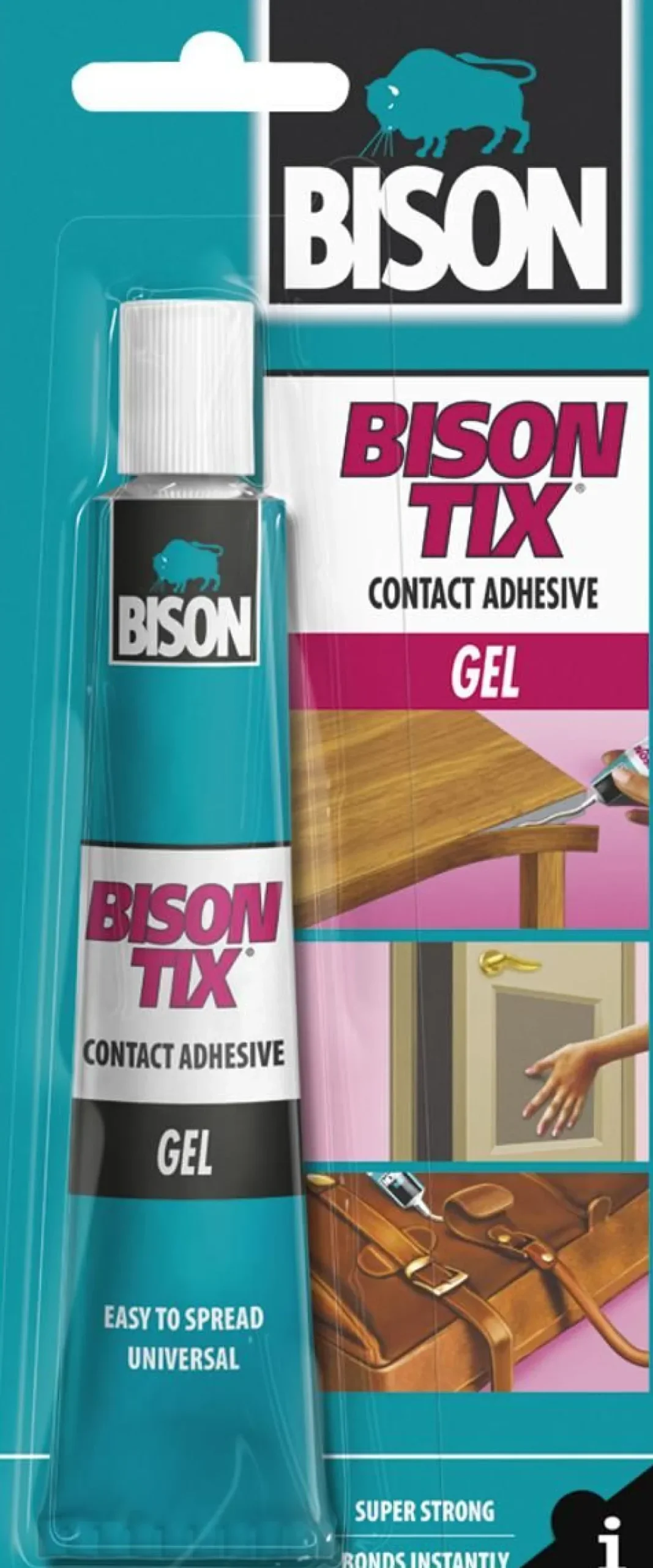 BISON KONTAKTILIIMA TIX GEELIMÄINEN 50 ML