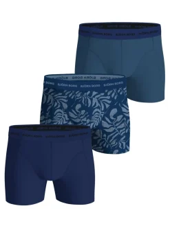 BJÖRN BORG BJÖRN BORG M. BOKSERI 3-PACK XXL KIRJAVA SININEN