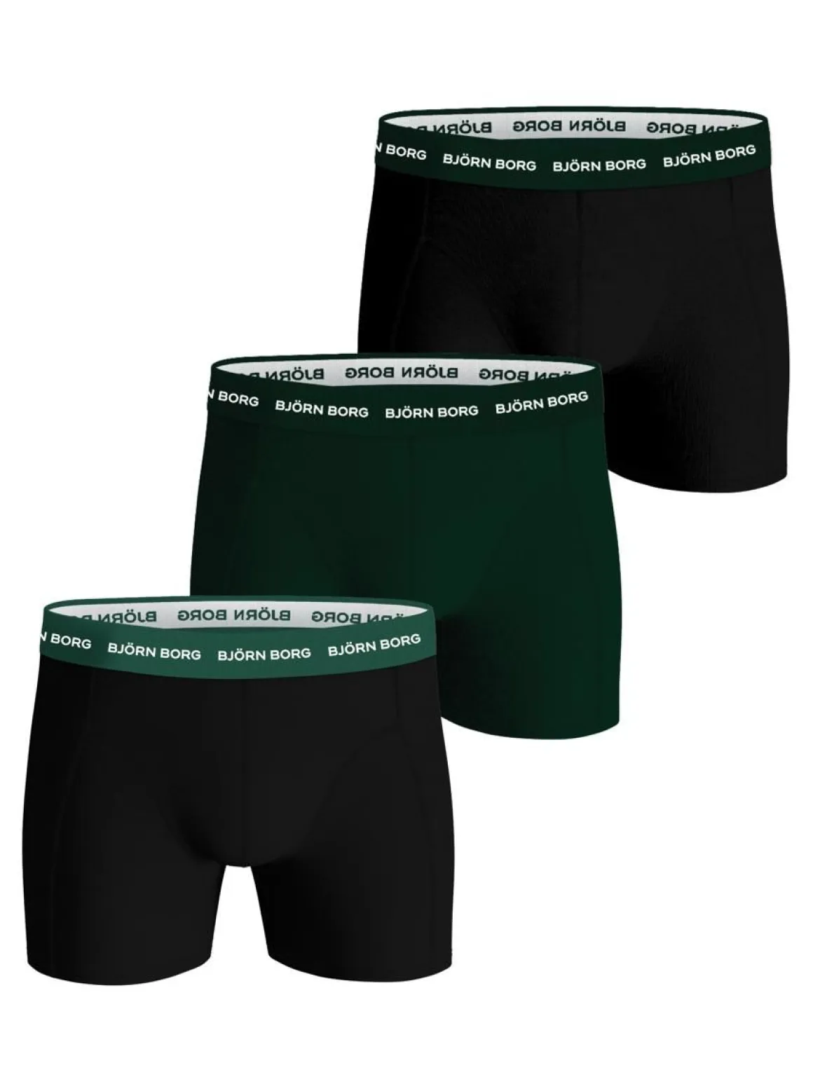 BJÖRN BORG M. BOKSERI 3-PACK XL MUSTA