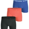 BJÖRN BORG M.BOKSERI 3-PACK MUSTA-PINKKI-SININEN  M