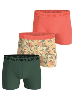 BJÖRN BORG M.BOKSERI 3-PACK PINKKIKUVIOLLINEN  XL