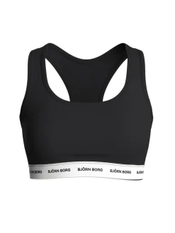 BJÖRN BORG NAISTEN TOPPILIIVI LOGO M BLACK BEAUTY