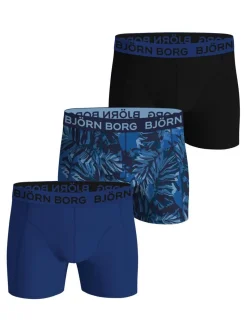 BJÖRN BORG POIKIEN BOKSERIT 3-PACK 146-152 SININEN KIRJAVA