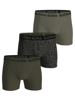 BJÖRN BORG BJÖRN BORG M. BOKSERI 3-PACK M VIHREÄ