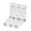 BJÖRN BORG ESSENTIAL CREW SUKAT 3-PACK 35-38 VALKOINEN