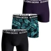 BJÖRN BORG M. BOKSERI  3-PACK S KUVIOLLINEN-YKSIVÄRINEN