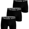 BJÖRN BORG M. BOKSERI  3-PACK XXL MUSTA