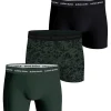 BJÖRN BORG M. BOKSERI  3-PACK XXL MUSTA-VIHREÄ