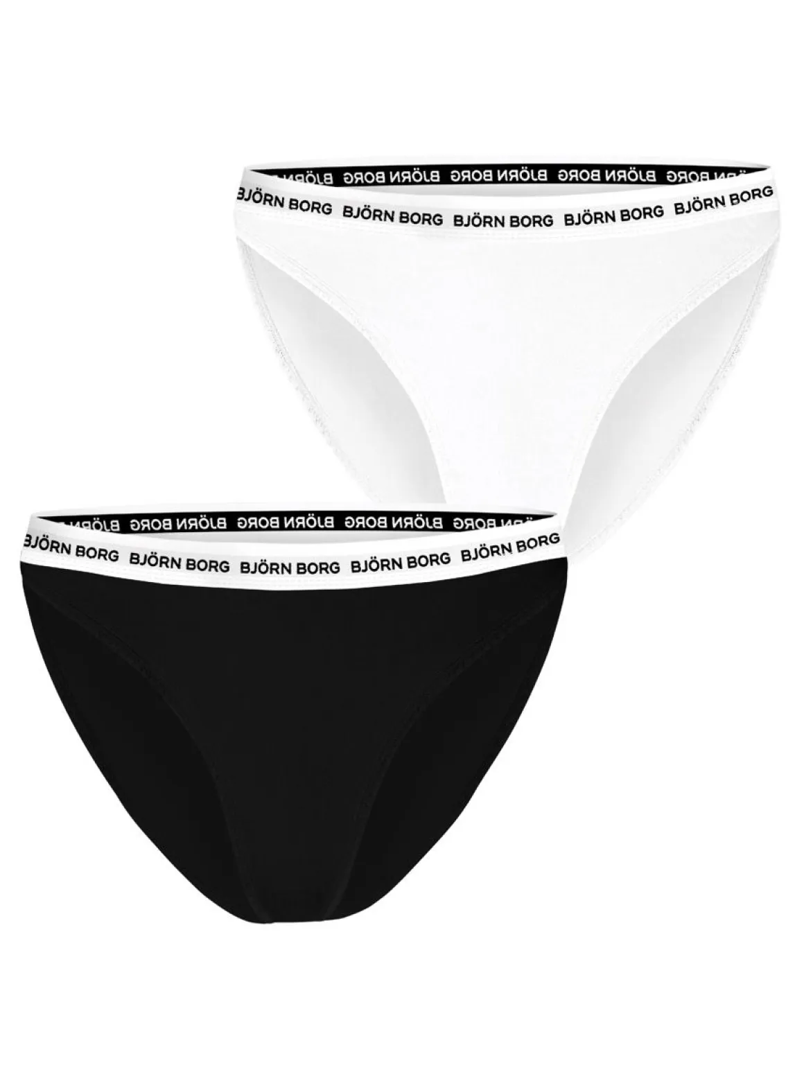 BJÖRN BORG NAISTEN ALUSHOUSUT CORE LOGO HW BRIEF 2-PACK XXL
