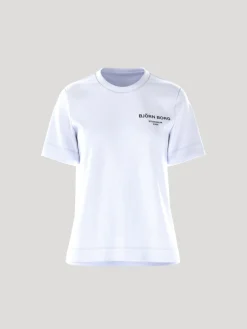 BJÖRN BORG NAISTEN T-PAITA ESSENTIAL XL BRILLIANT WHITE