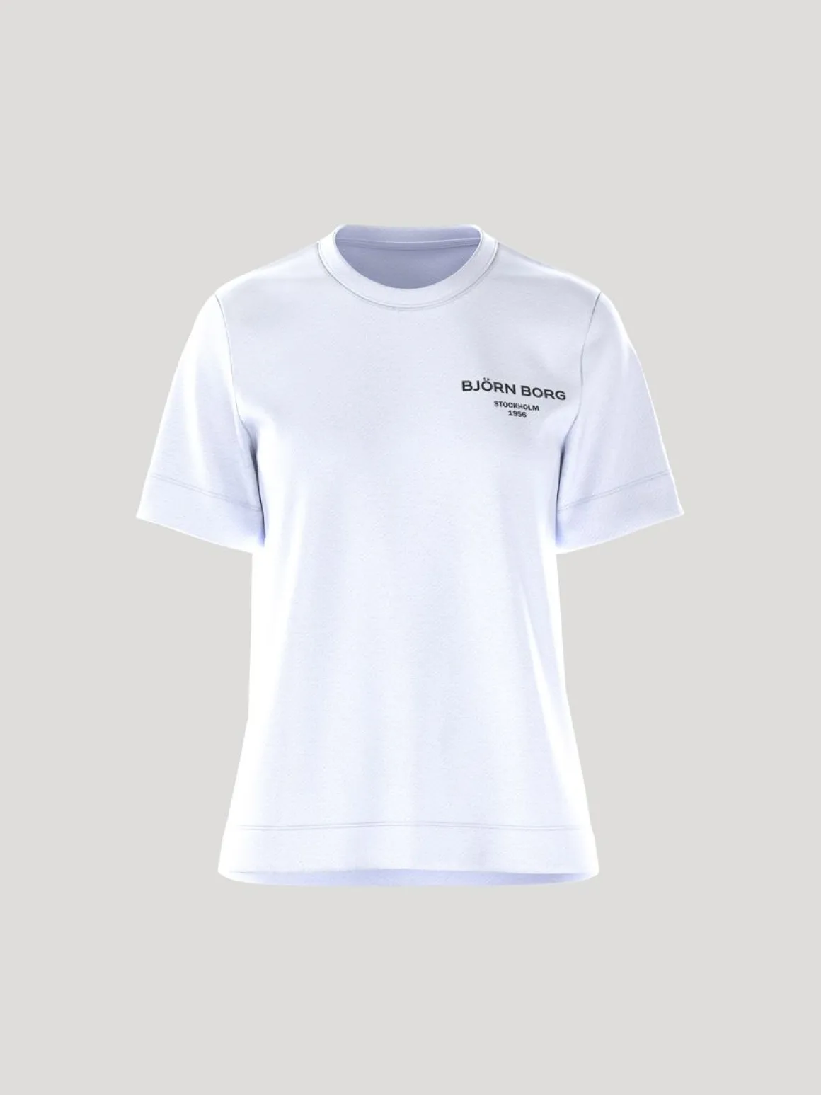 BJÖRN BORG NAISTEN T-PAITA ESSENTIAL XL BRILLIANT WHITE