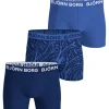 BJÖRN BORG POIKIEN BOKSERI 3-PACK SININEN  134-140