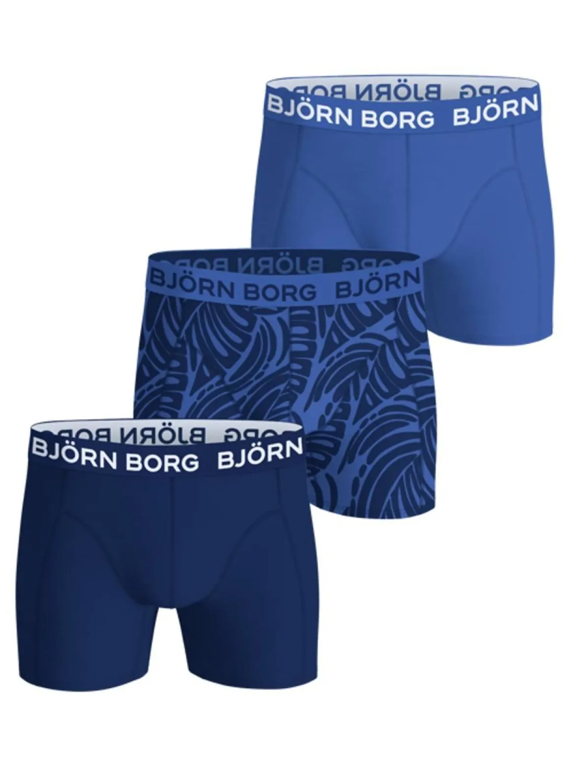 BJÖRN BORG POIKIEN BOKSERI 3-PACK SININEN 134-140