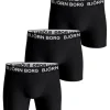 BJÖRN BORG POIKIEN BOKSERI 3-PACK MUSTA 146-152