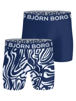 BJÖRN BORG SPORTS BOKSERI 2-PACK SININEN   L