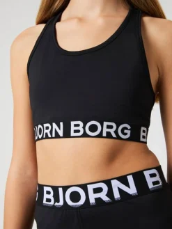 BJÖRN BORG TYTTÖJEN SPORTTITOPPI BLACK BEAUTY 170
