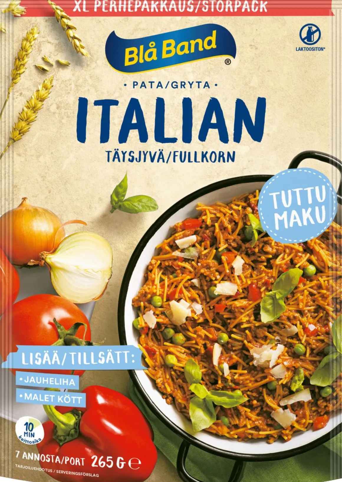 BLÅ BAND TÄYSJYVÄ ITALIAN PATA XL 265 G