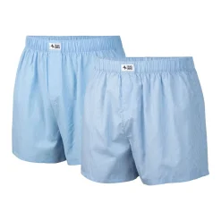 BLACK HORSE BOKSERISHORTSIT 2-PACK S VAALEANSININEN