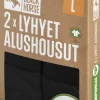 BLACK HORSE   M ALUSHOUSUT BRIEF 2-PACK MUSTA M