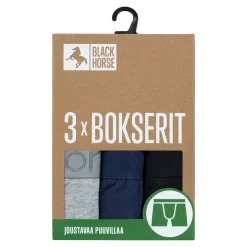 BLACK HORSE BOKSERIT 3-PACK 1299 M