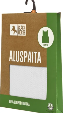BLACK HORSE OSSI HIHATON ALUSPAITA S VALKOINEN