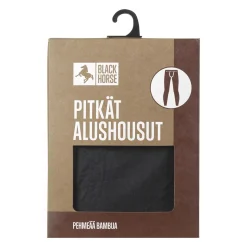BLACK HORSE POIKIEN PITKÄT ALUSHOUSUT BASIC 110-116 BAMBUVISKOOSI