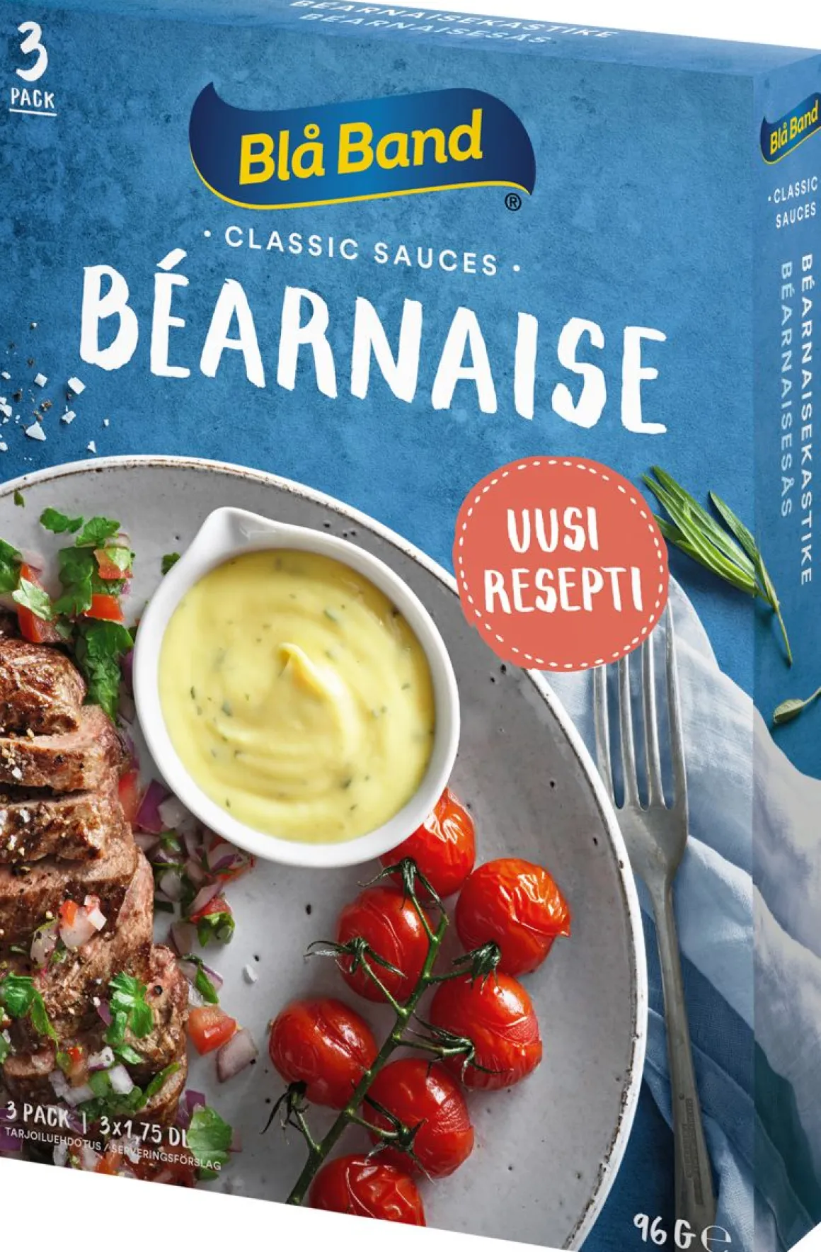 BLÅ BAND BEARNAISEKASTIKE 3-PACK 96 G