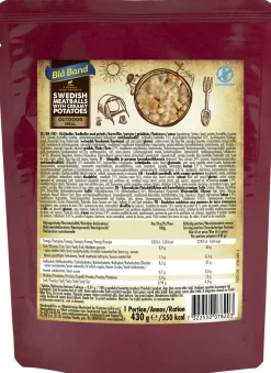 BLÅ BAND OUTDOOR MEAL LIHAPULLA JA PERUNAA KERMAKASTIKKEESSA LT 430 G